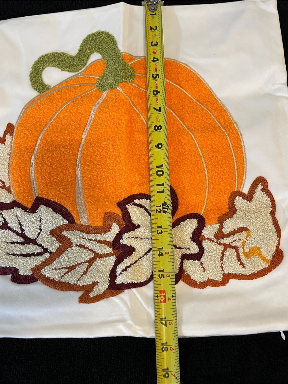Orange Pumpkin Accent Pillow Covers - Set of 2 soft nwt